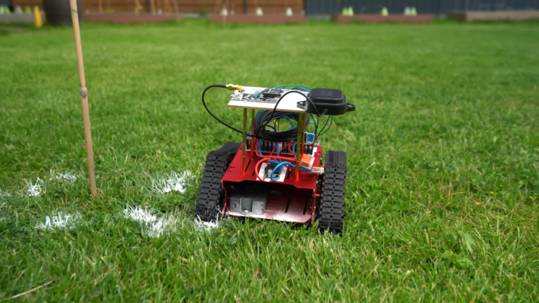 Increasing Local GPS Accuracy for a Small Robot