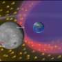 Samples reveal how Earth slows solar wind striking moon's near side