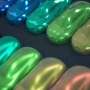 Silicon nanosphere coatings deliver glossy, nonfading color on 3D surfaces