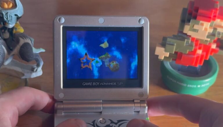 Super Mario Galaxy Now Runs on the GBA