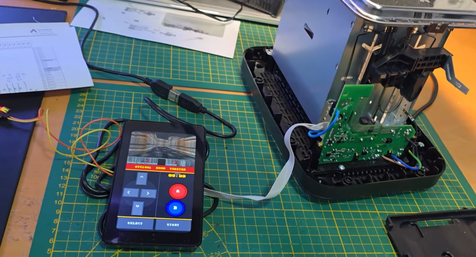 DOOM on a Fancy Smart Toaster