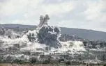 عکس؛ برخاستن دود از محل حمله اسرائیل به جنوب لبنان