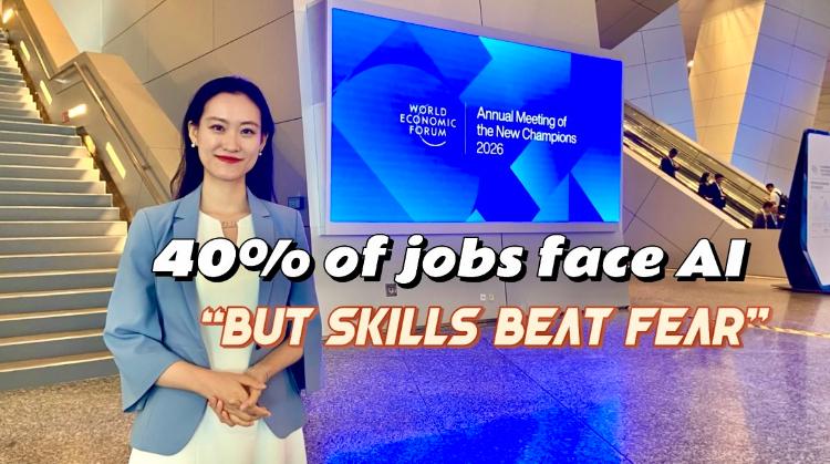 AI transforms 40% of jobs, but Davos panel urges skills over fear