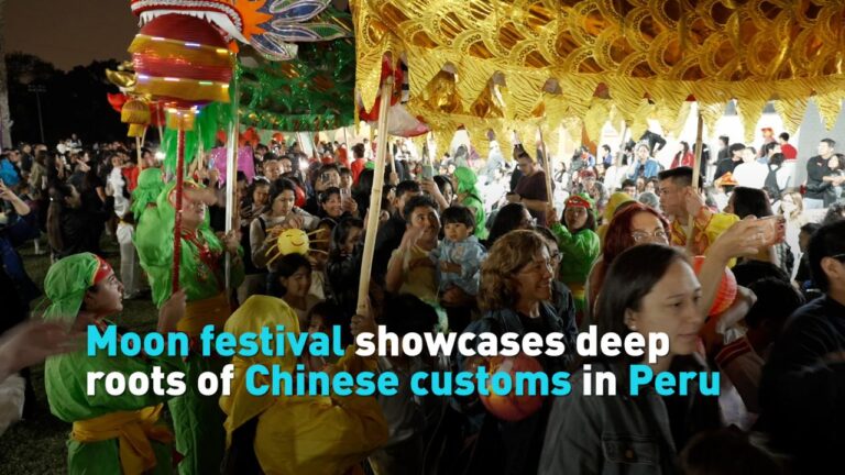 Moon festival showcases deep roots of Chinese customs in Peru