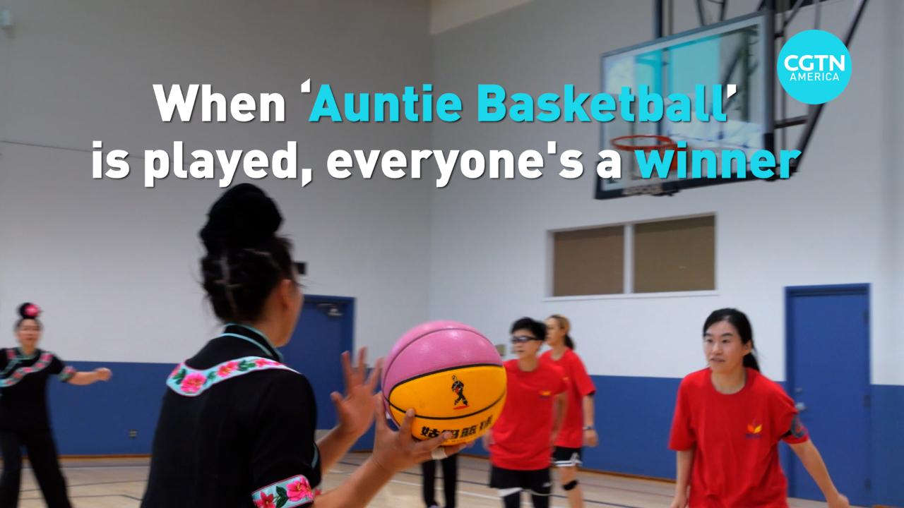 When 'Auntie Basketball' is played, everyone's a winner