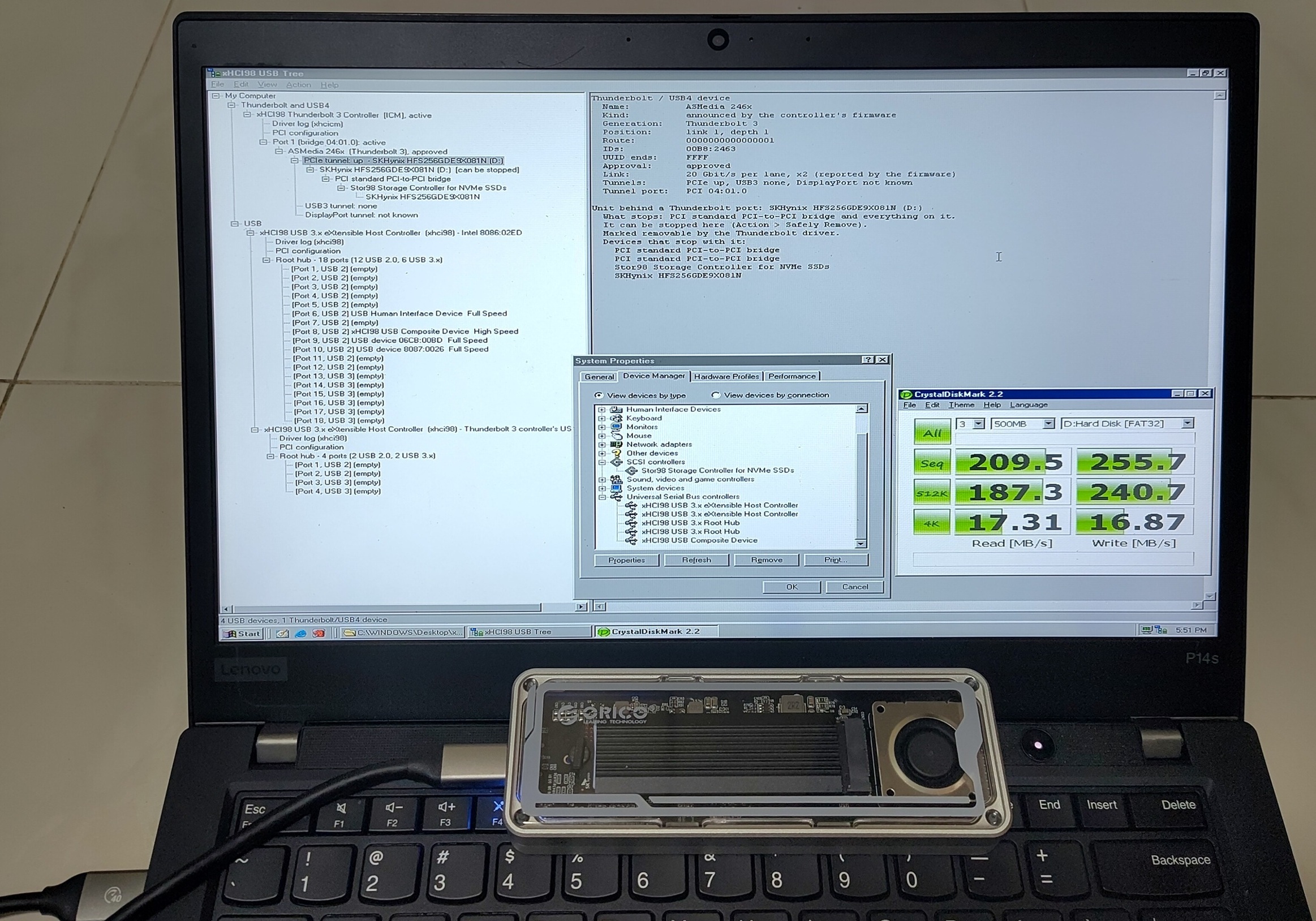 Thunderbolt Strikes Windows98